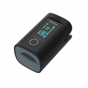 Fingertip Pulse Oximeter with Alarm