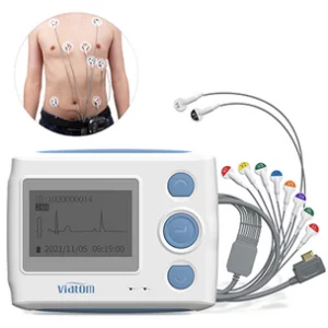12 Lead ECG Holter with AI Analysis